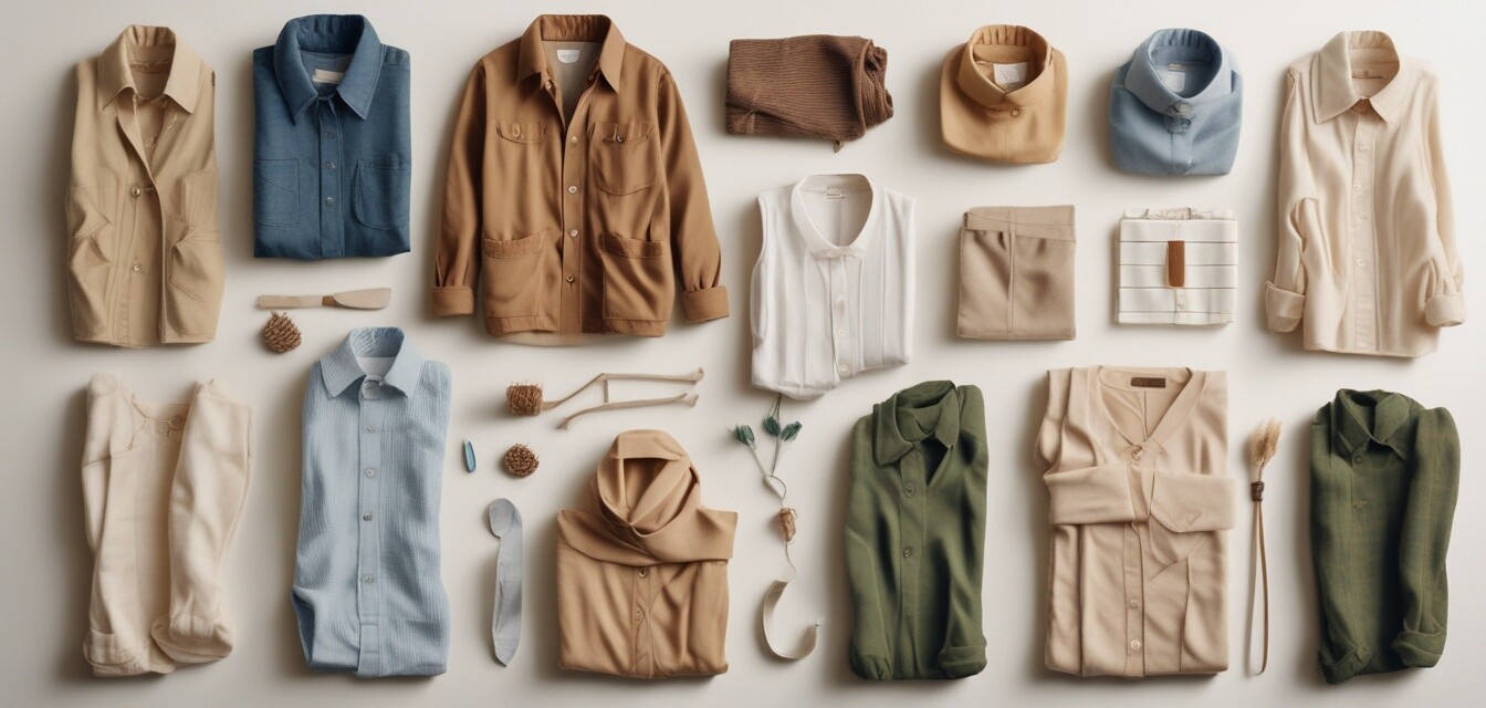 Sustainable fashion items