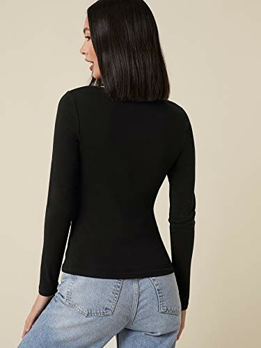 Aahwan Women's Solid Long Sleeve Top